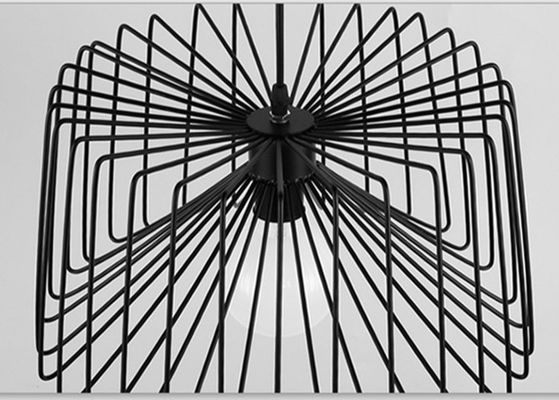रेट्रो इनडोर विंटेज एलईडी ब्लब आयरन मेटल लैंपशेड गोदाम शैली आधुनिक लटकन प्रकाश