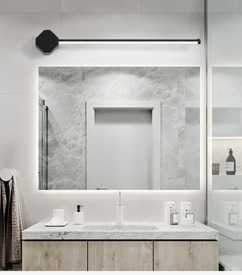 एलईडी आधुनिक नॉर्डिक ऐक्रेलिक होटल बाथरूम वैनिटी लाइटिंग वाटरप्रूफ एंटी फॉगिंग