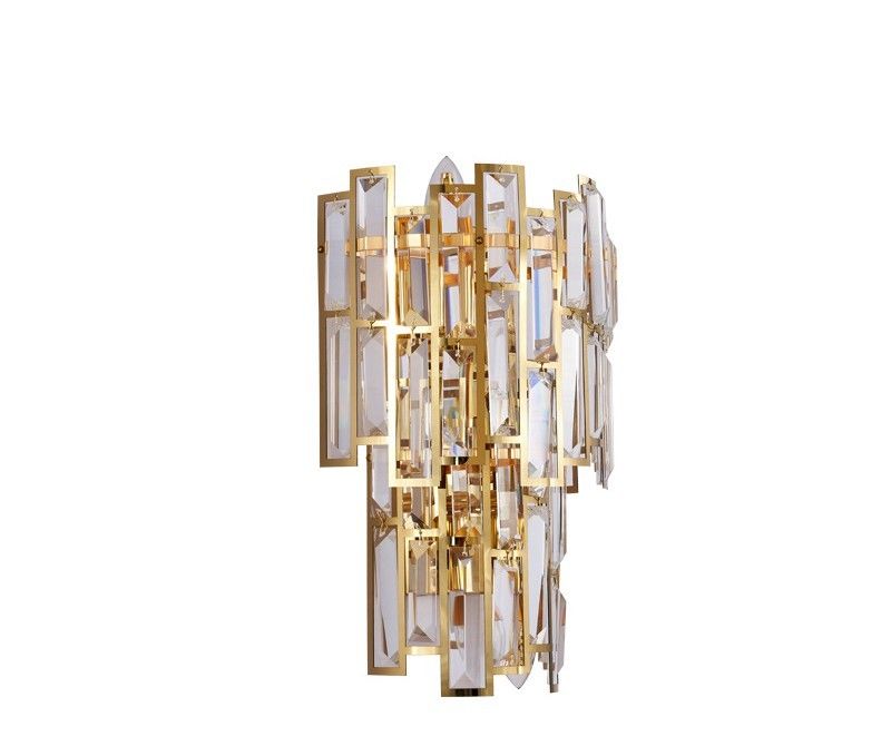 सोने की लक्जरी डिजाइन इनडोर सजावट आधुनिक दीवार प्रकाश